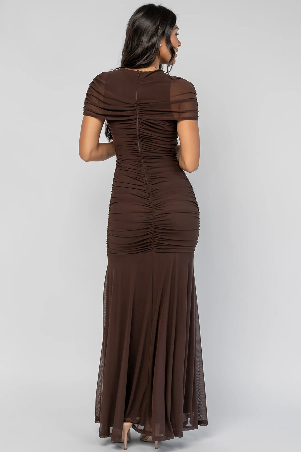 Serenade Maxi Dress | Dark Brown