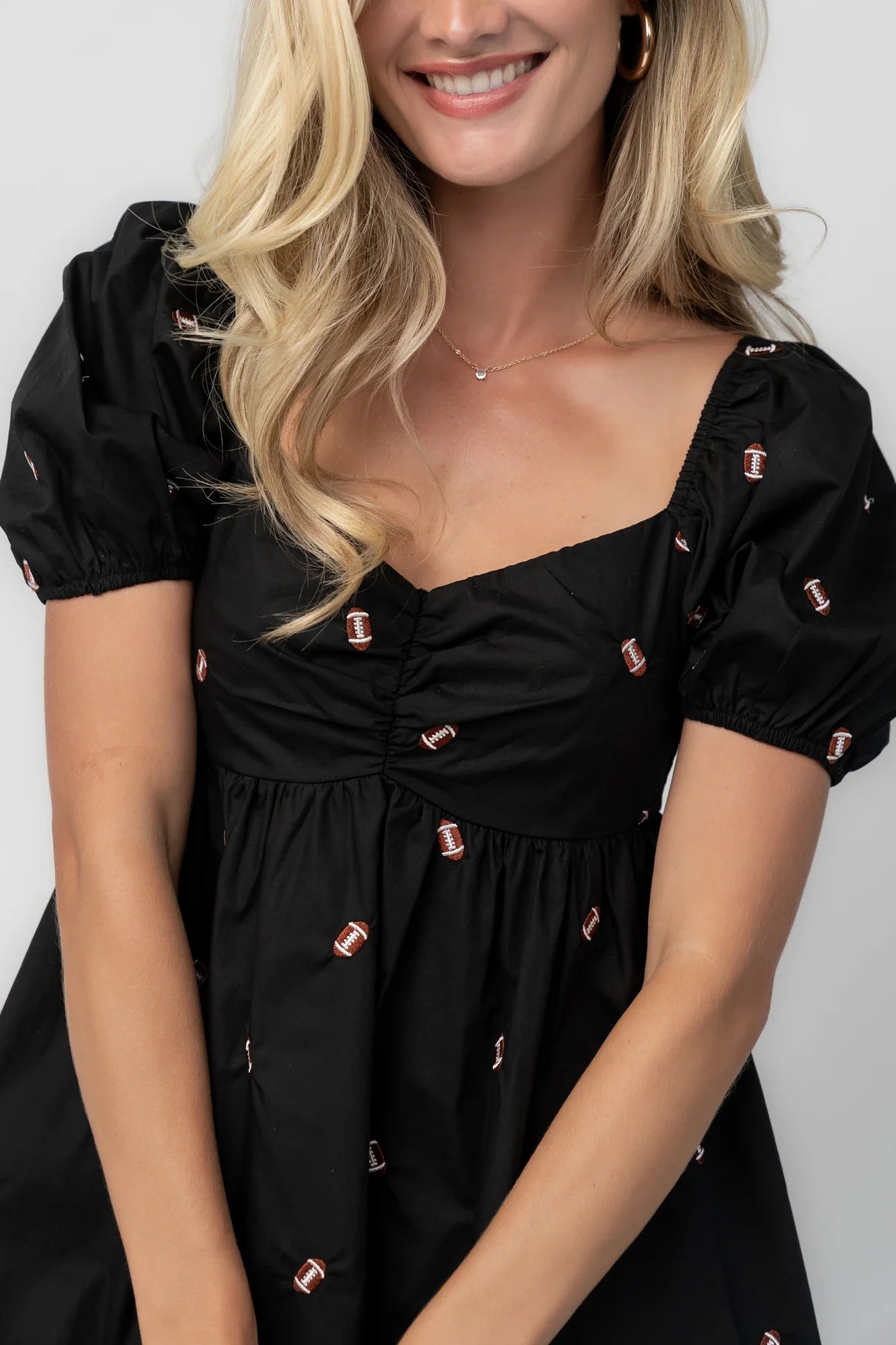 Home Team Short Dress | Black Secondary image