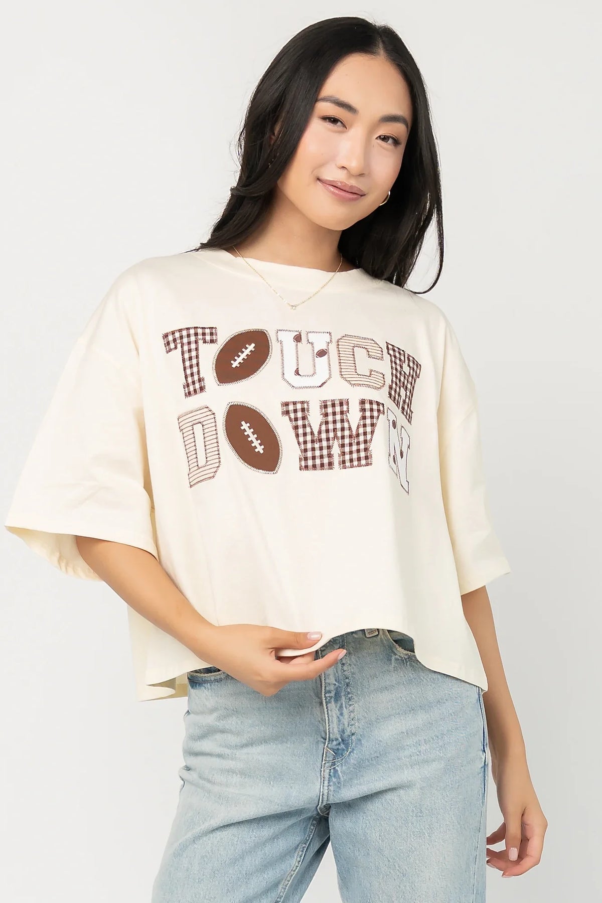 Jason Graphic Tee | Cream Main image