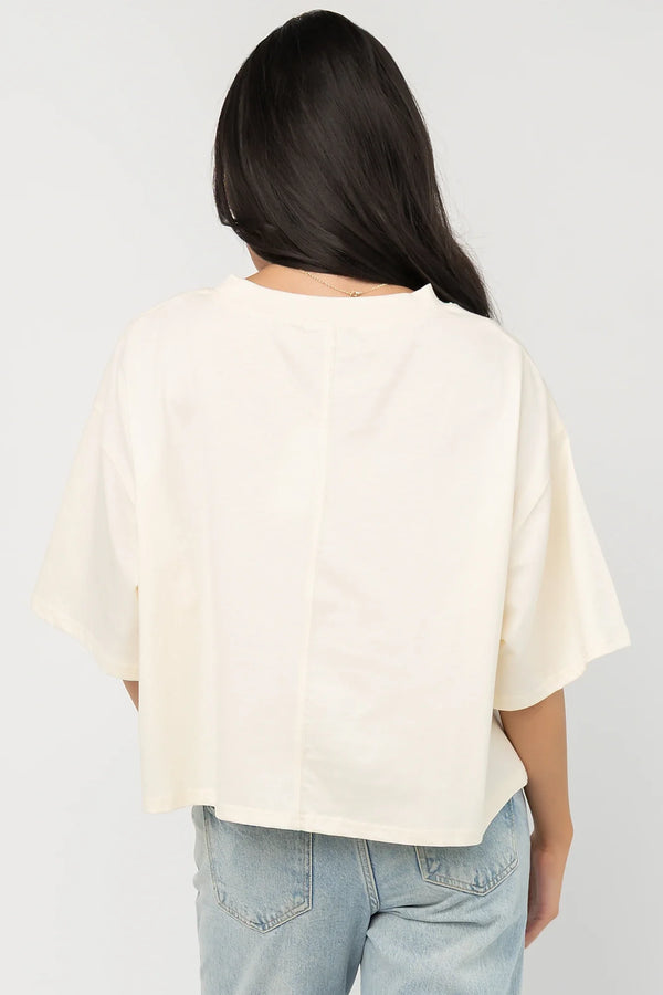 Jason Graphic Tee | Cream