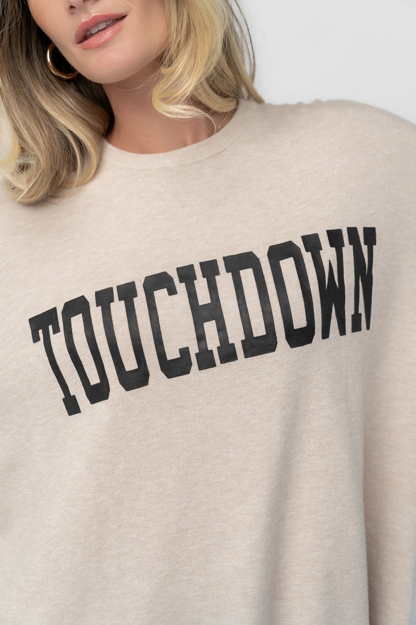 Touchdown Sweater | Taupe Secondary image
