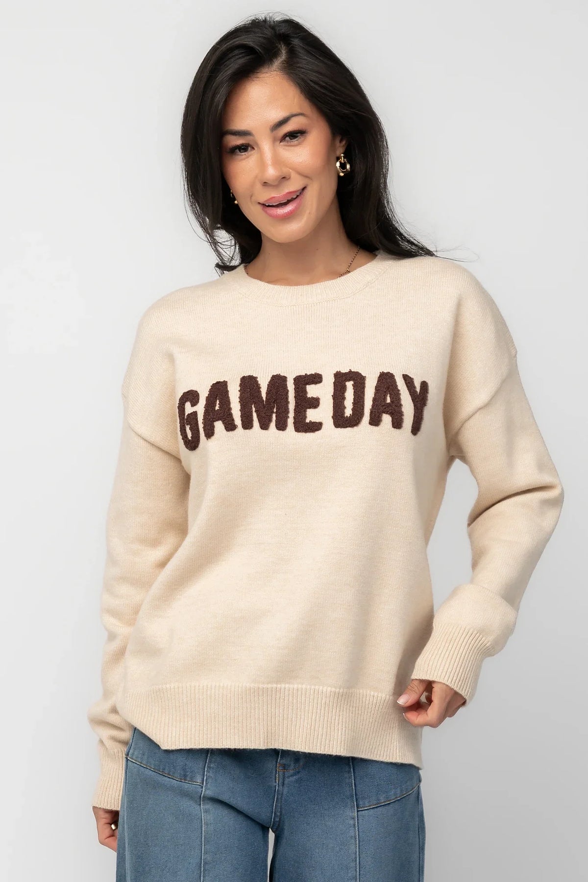Varsity Sweater | Natural Main image