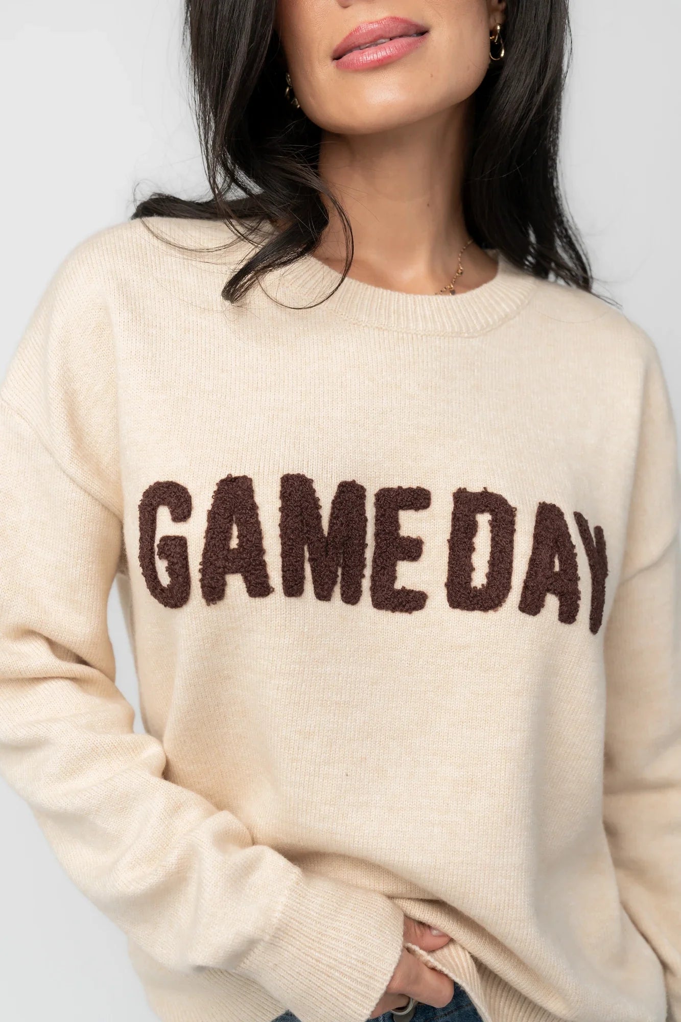 Varsity Sweater | Natural Secondary image