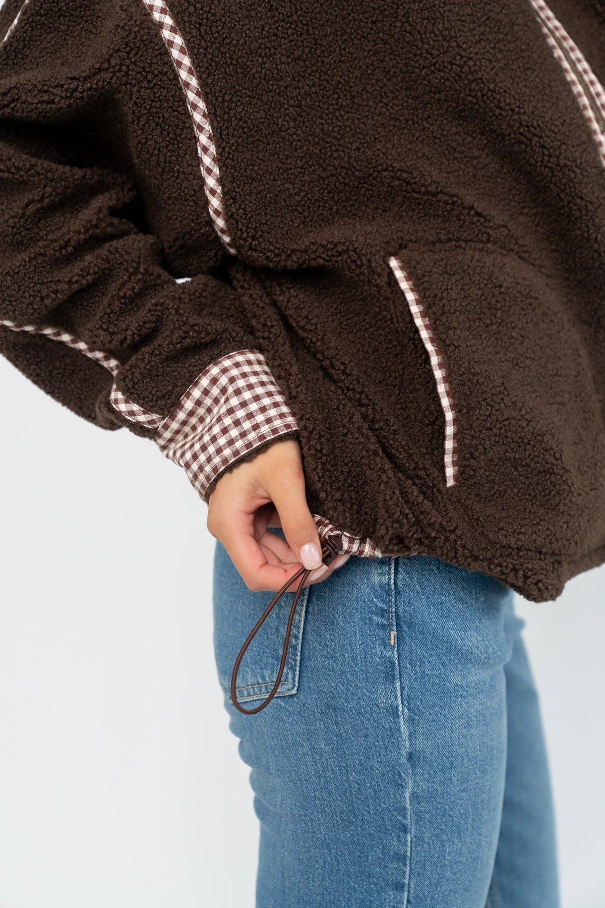 Tylee Fleece Jacket | Chocolate