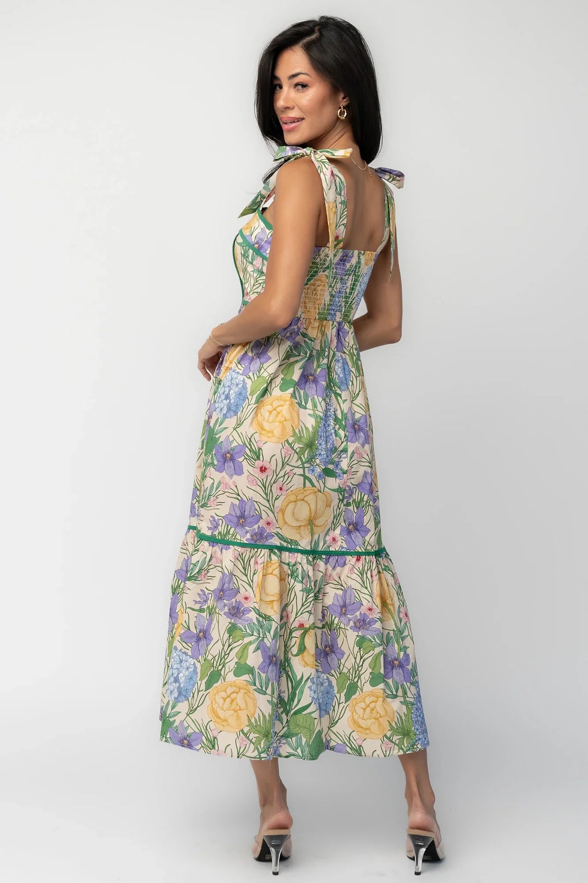 Torres Midi Dress | Multi Floral