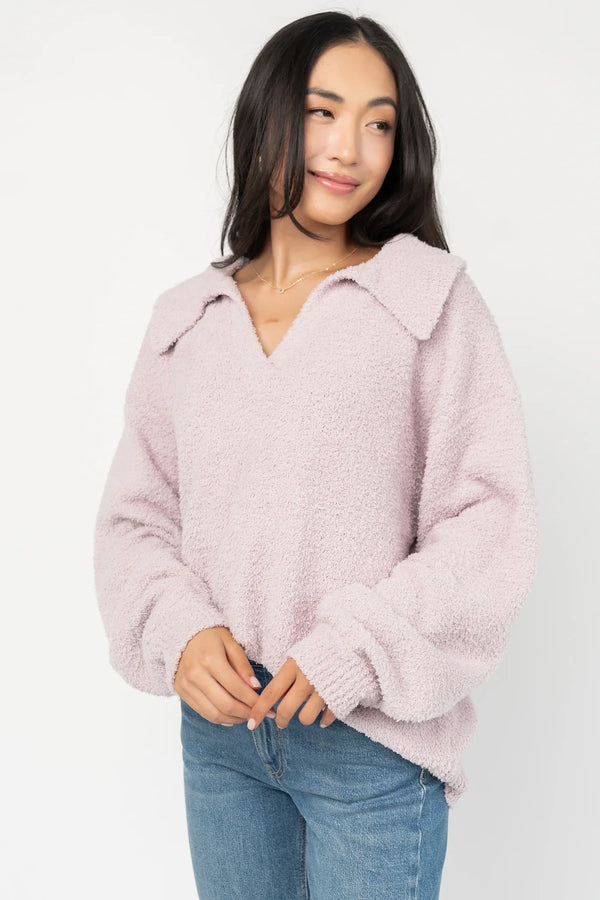 Lockwood Sweater | Dusty Lilac