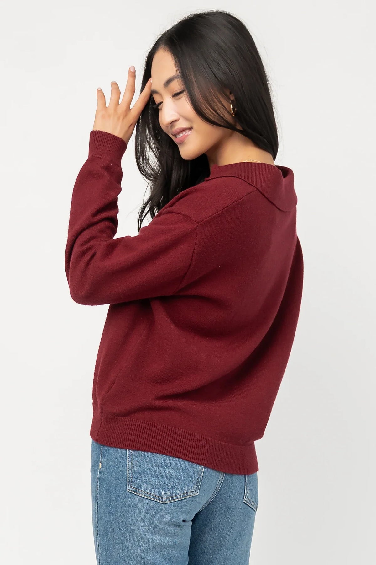 Bodhi Sweater | Wine