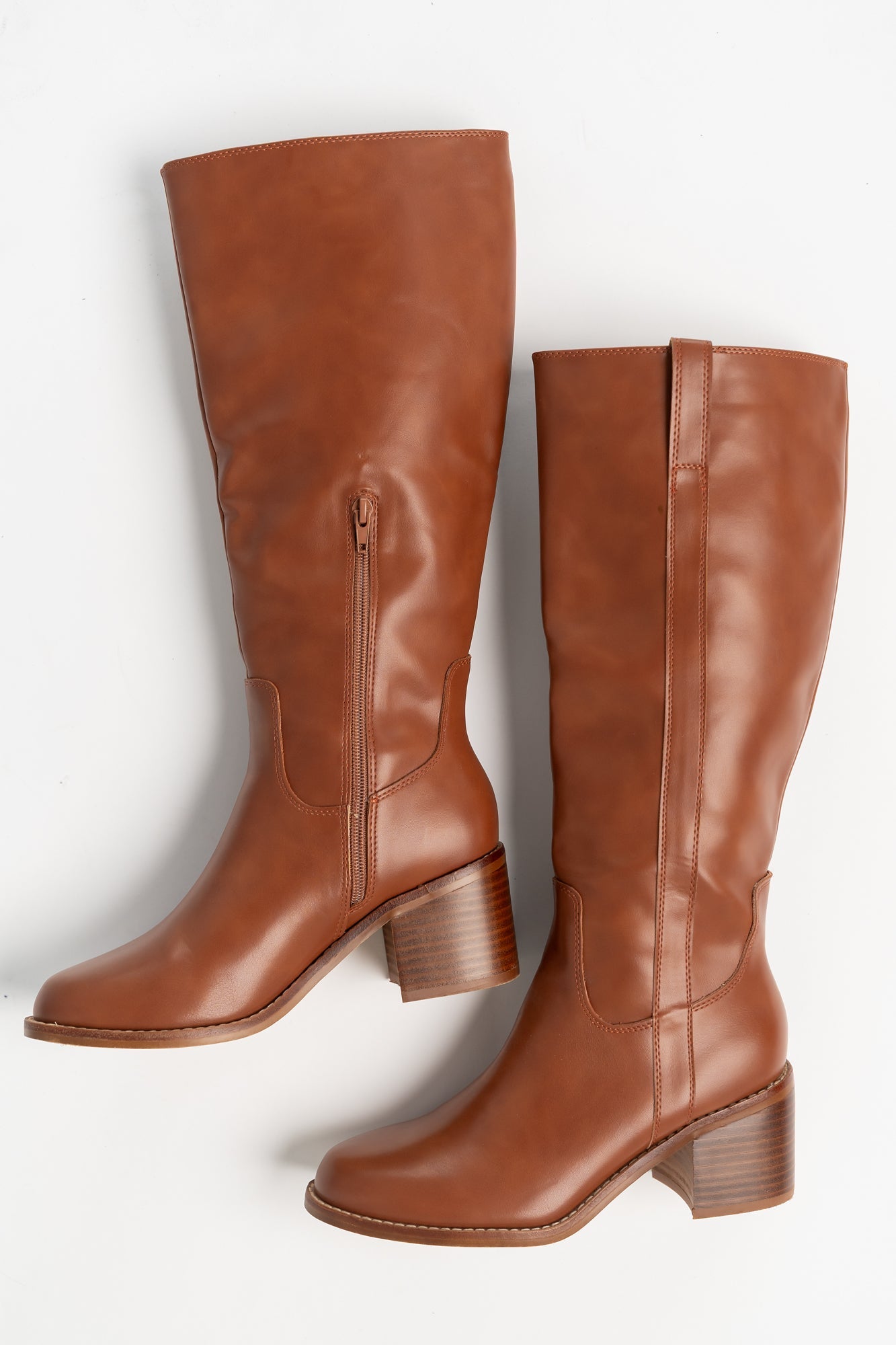 Collins Tall Riding Boots | Brown Secondary image