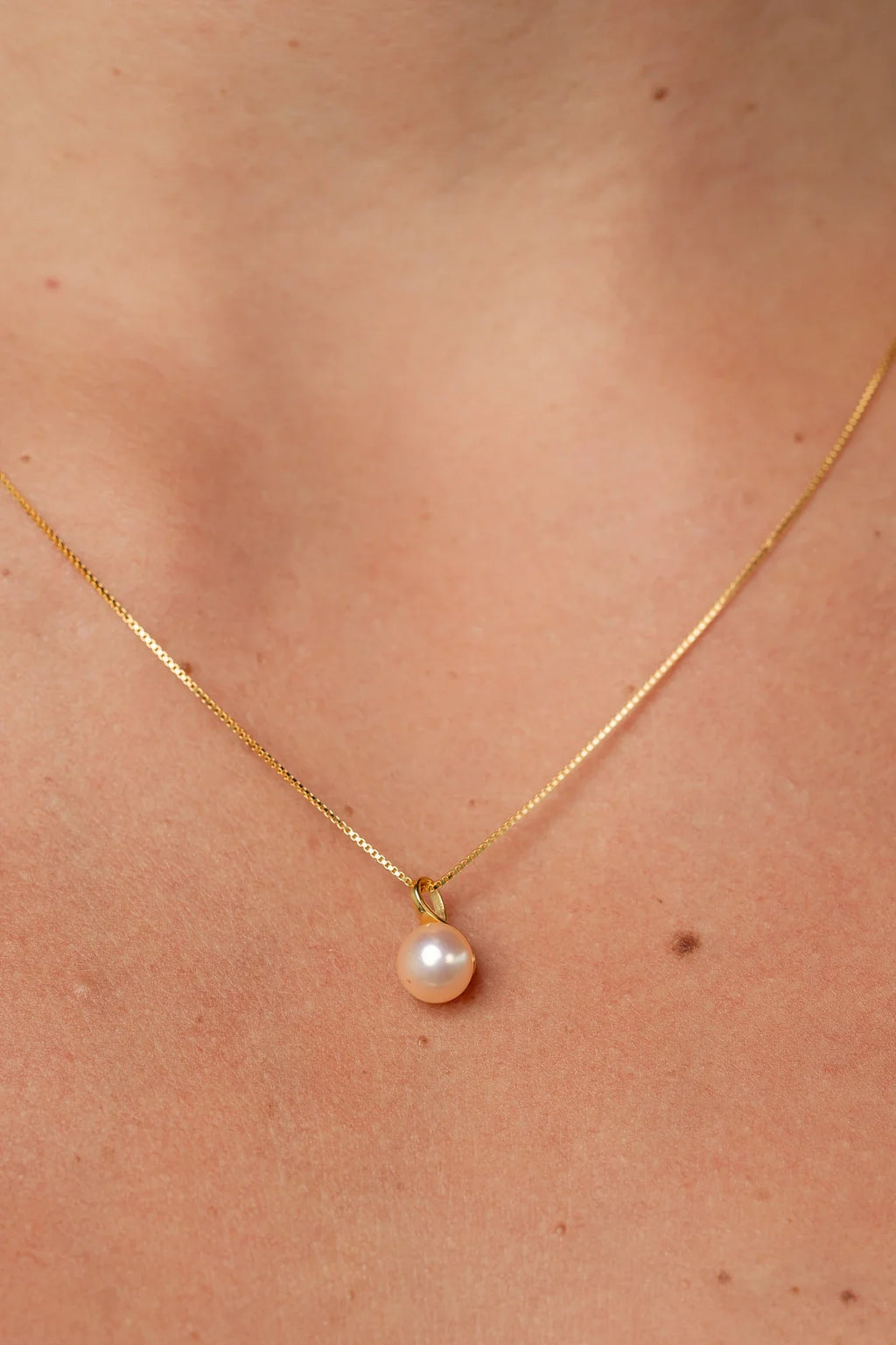 Tanaia Pearl Necklace | Gold