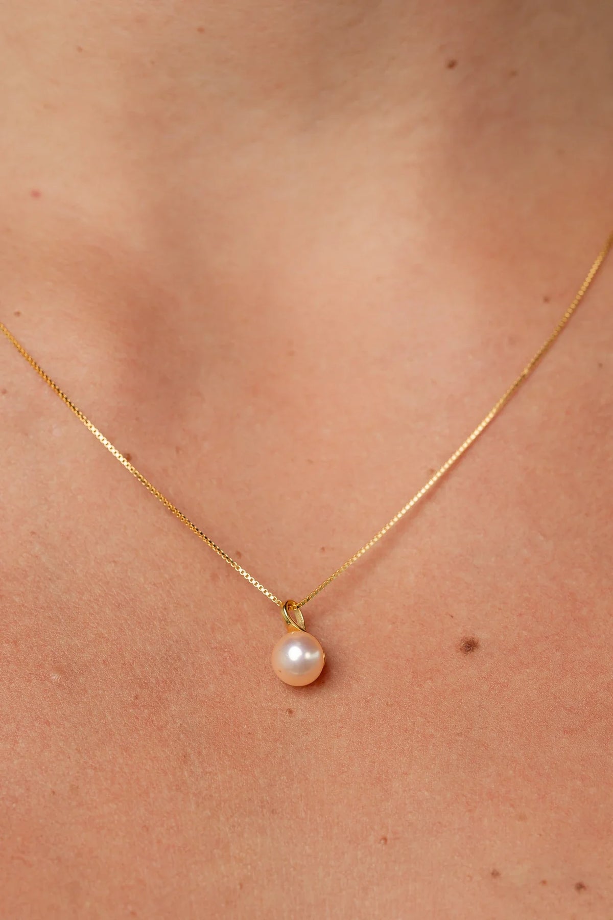 Tanaia Pearl Necklace | Gold