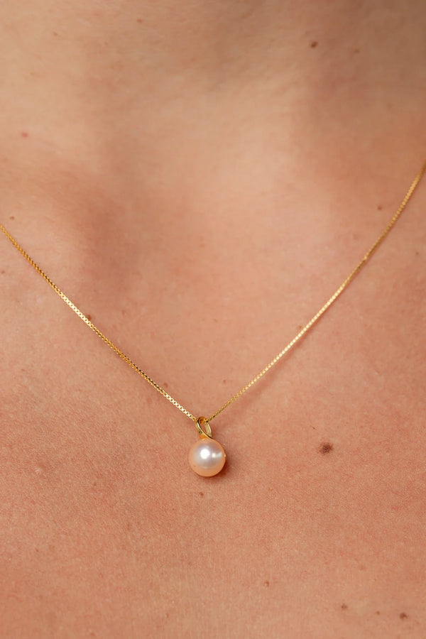 Tanaia Pearl Necklace | Gold