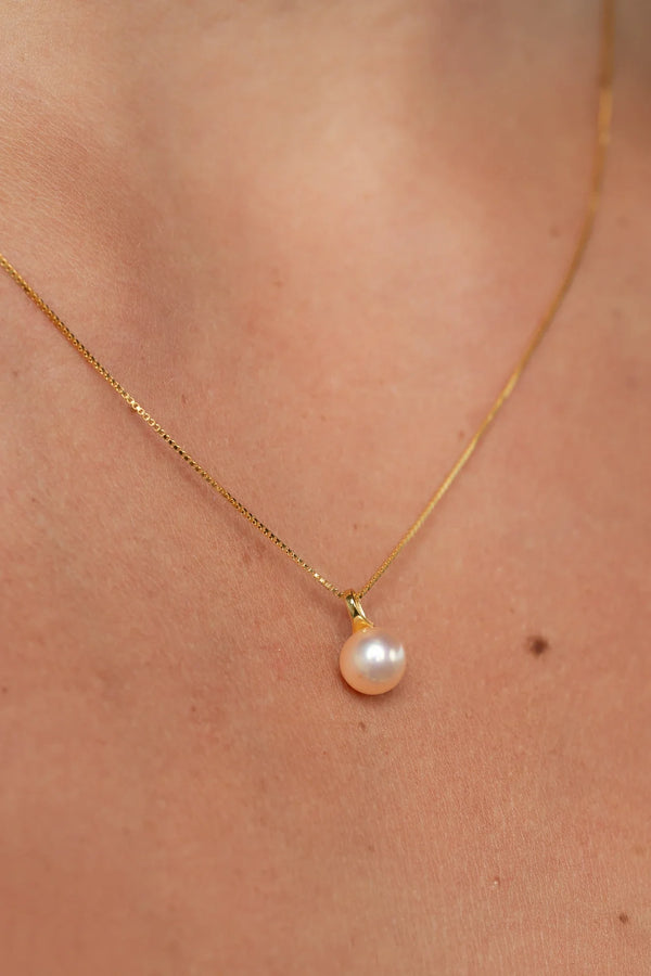 Tanaia Pearl Necklace | Gold