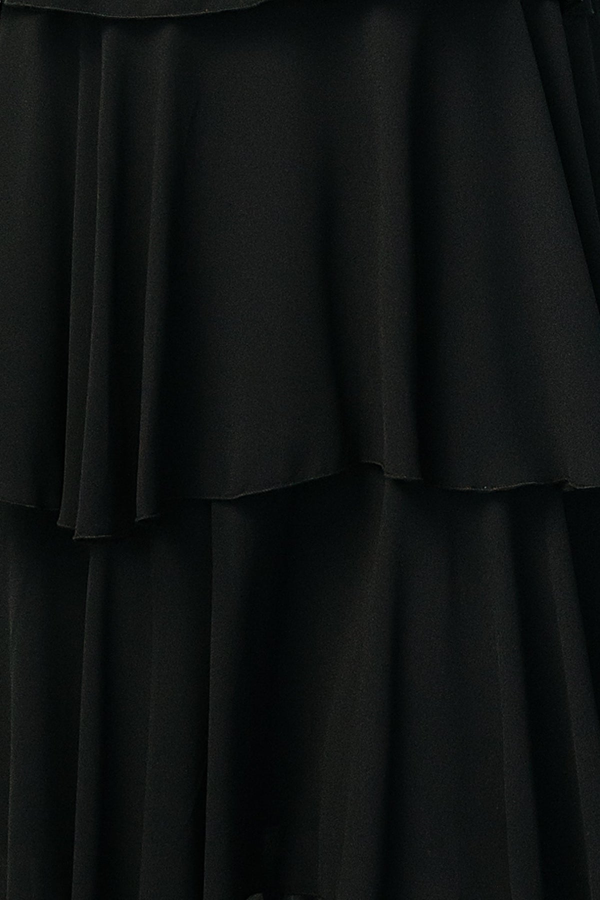 Fabric Swatch - Montaigne Chiffon | Black Main image