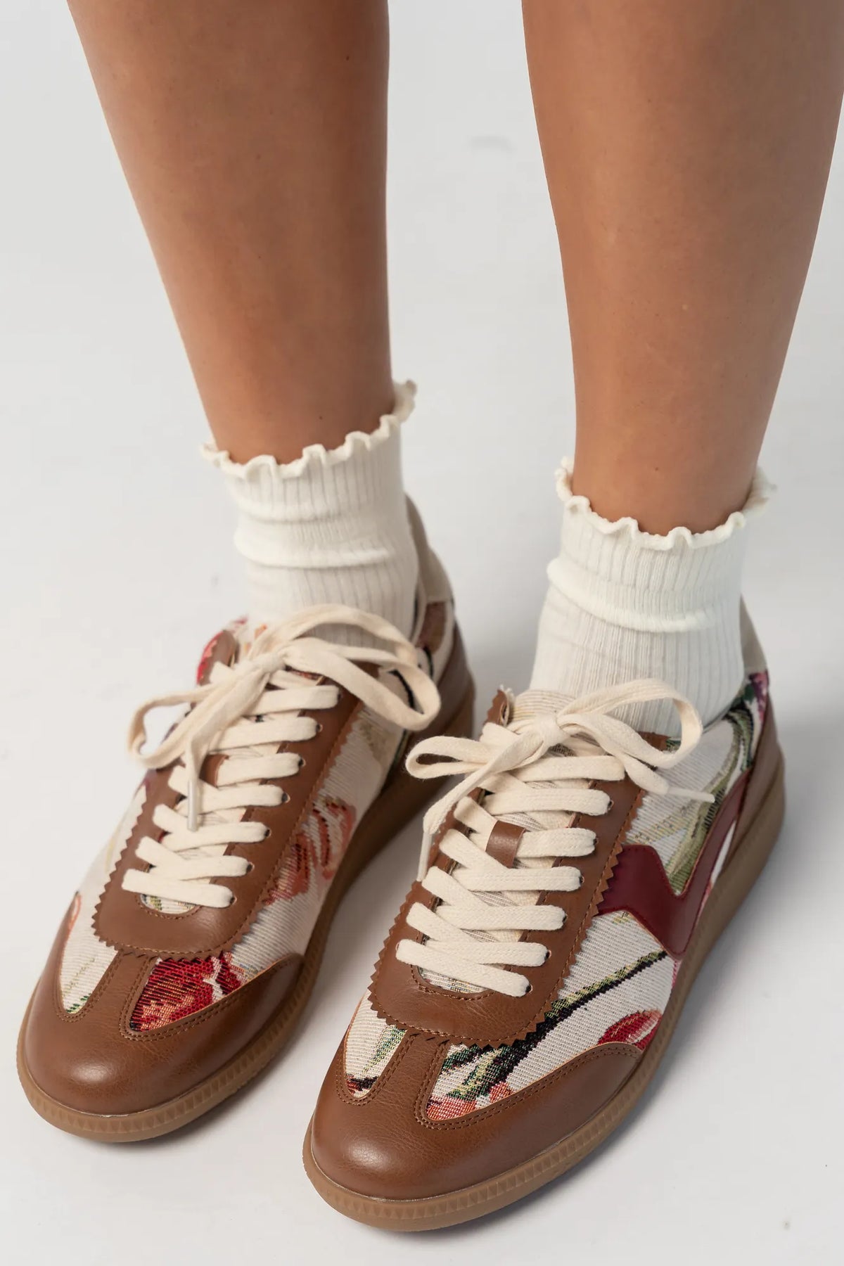 Potenza Classic Low Top Sneaker | Cognac Rose Multi Main image