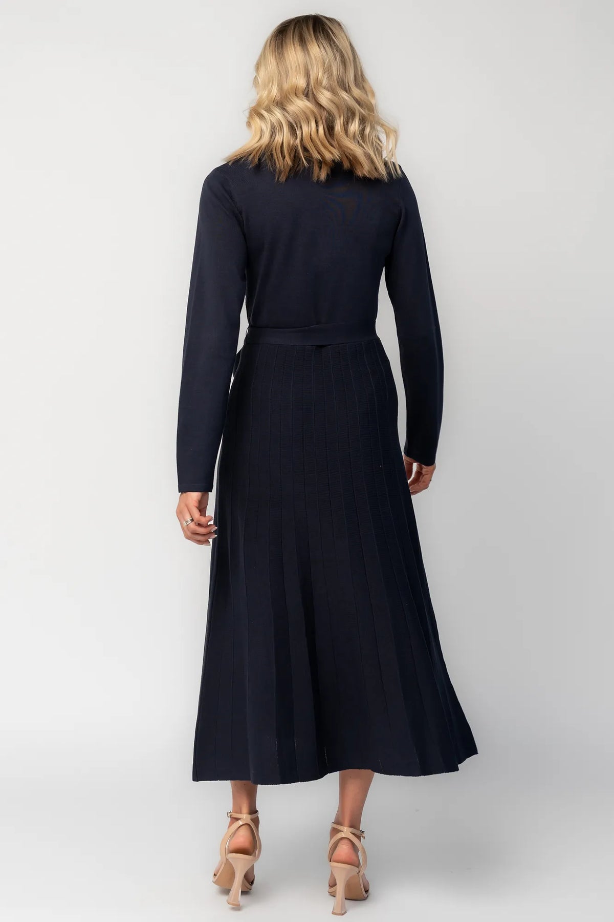Caroline Midi Dress | Navy
