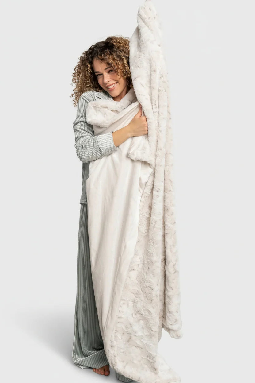 Cambria Throw Blanket | Natural