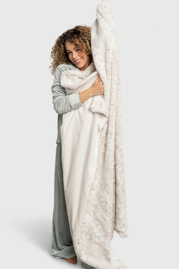 Cambria Throw Blanket | Natural