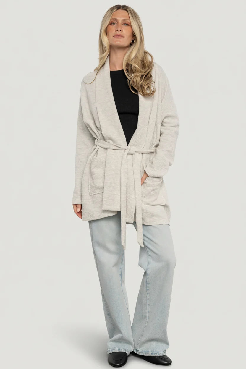 Clairemont Cardigan | Light Gray Main image