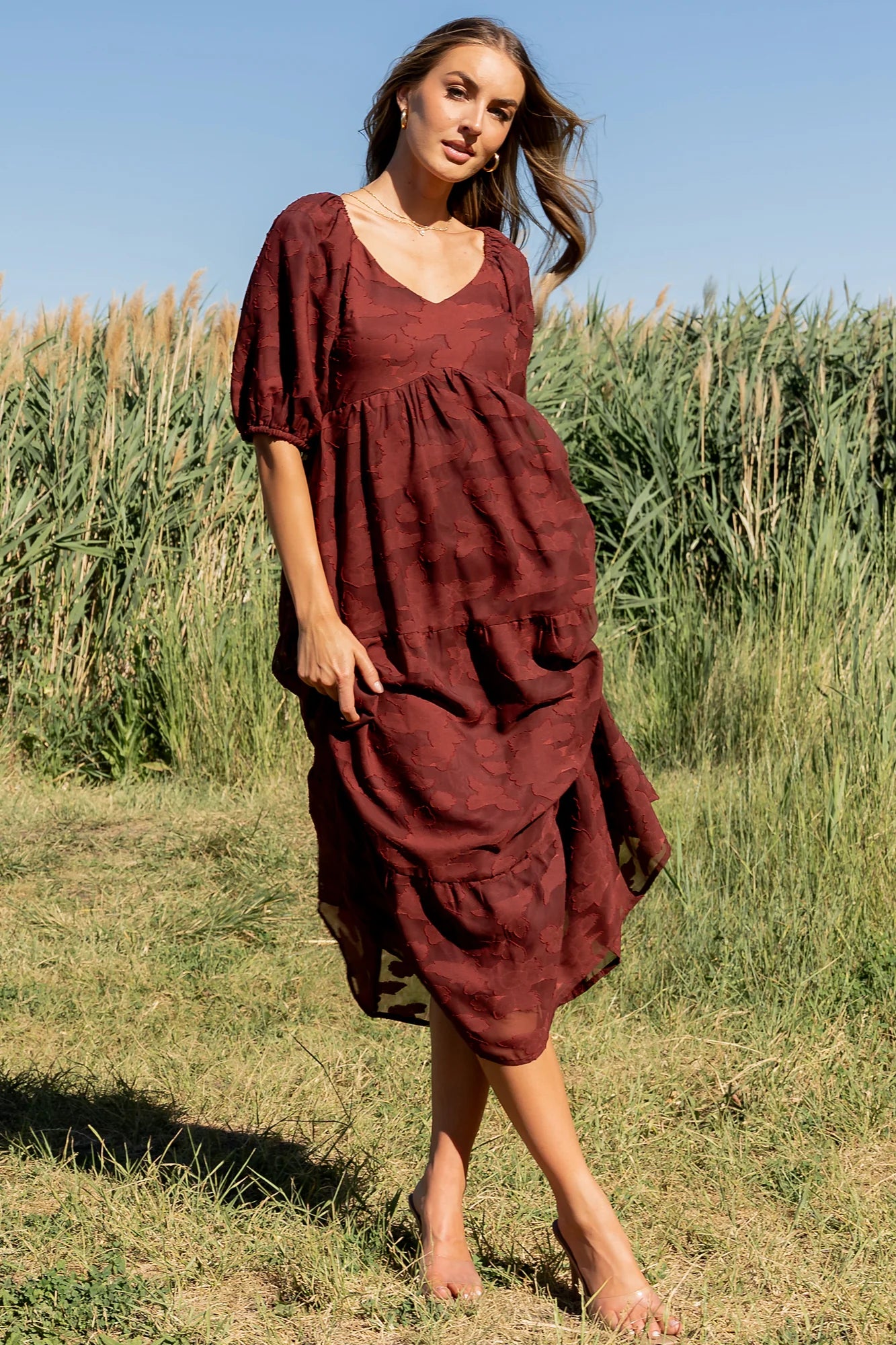 Hayward Dress | Mahogany Secondary image