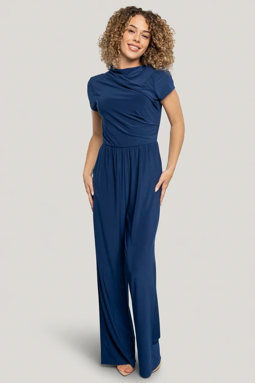 Quinn Jumpsuit | Navy Main image
