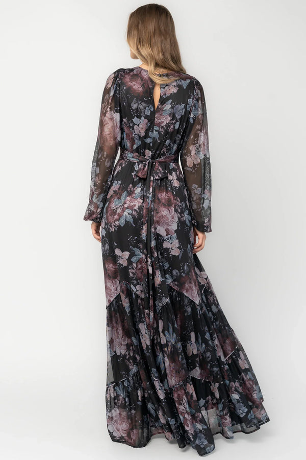 Rhiannon Maxi Dress | Midnight Floral