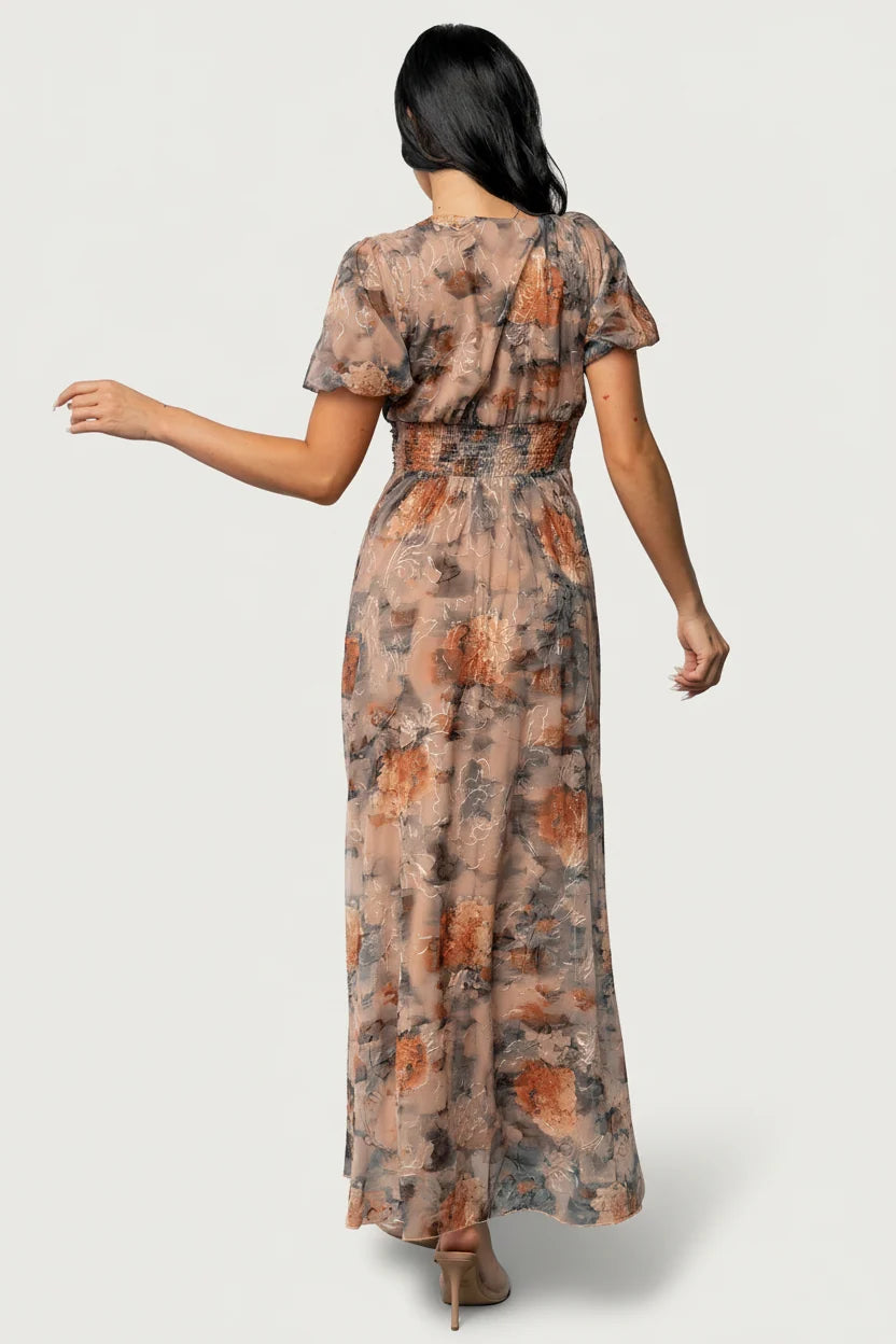 Ardley Maxi Dress | Copper + Slate Floral