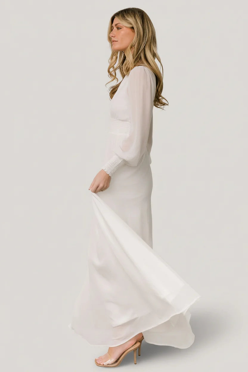 Olivia Maxi Dress | White Secondary image