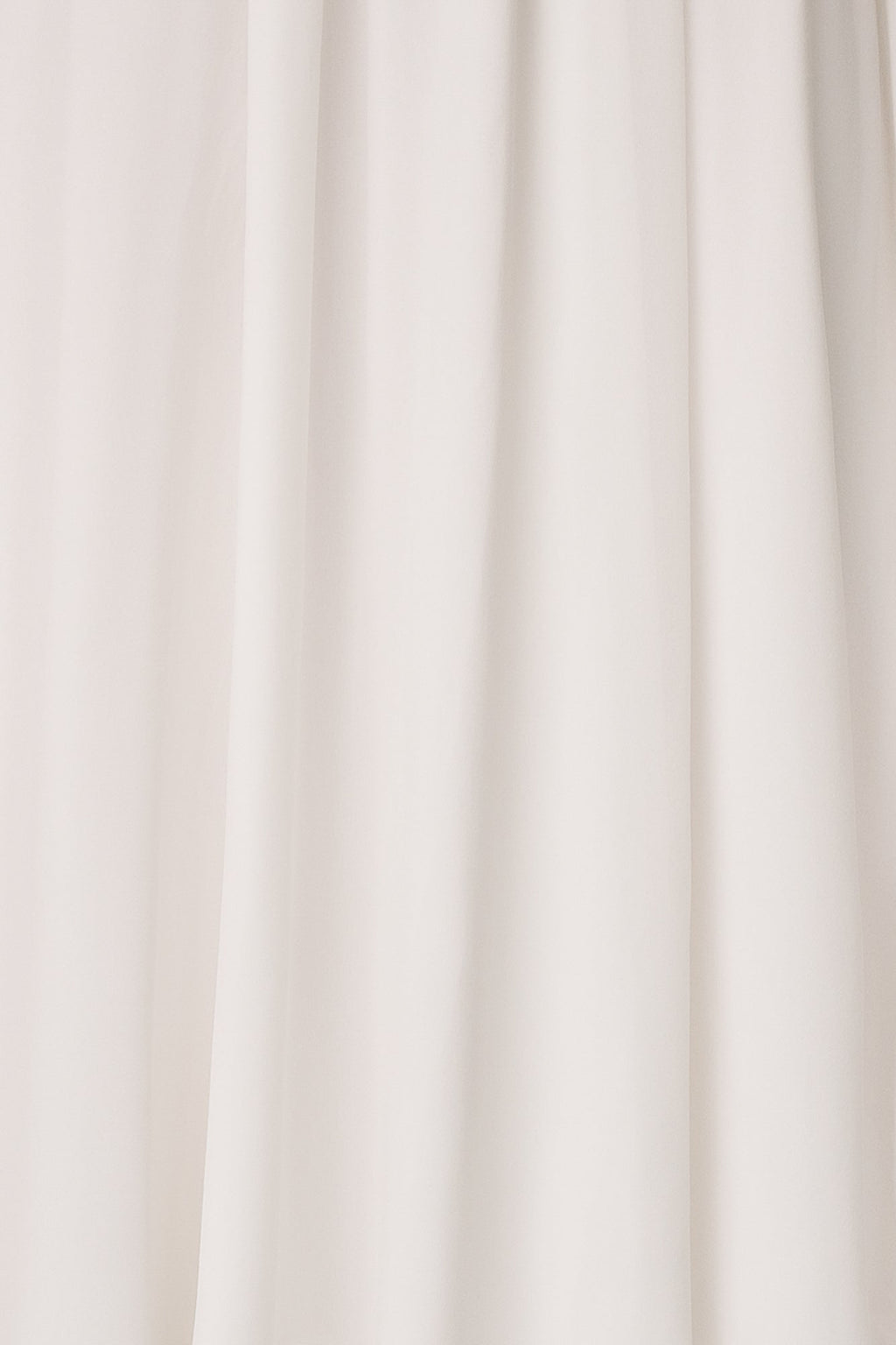 Fabric Swatch - Olivia Chiffon | White