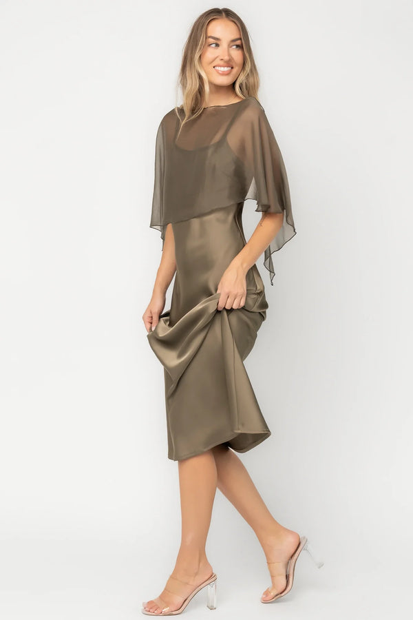 Zella Midi Dress | Olive