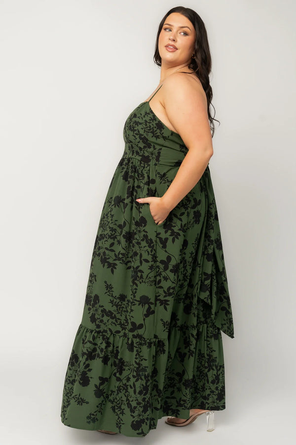 Rowan Tank Maxi Dress | Deep Olive