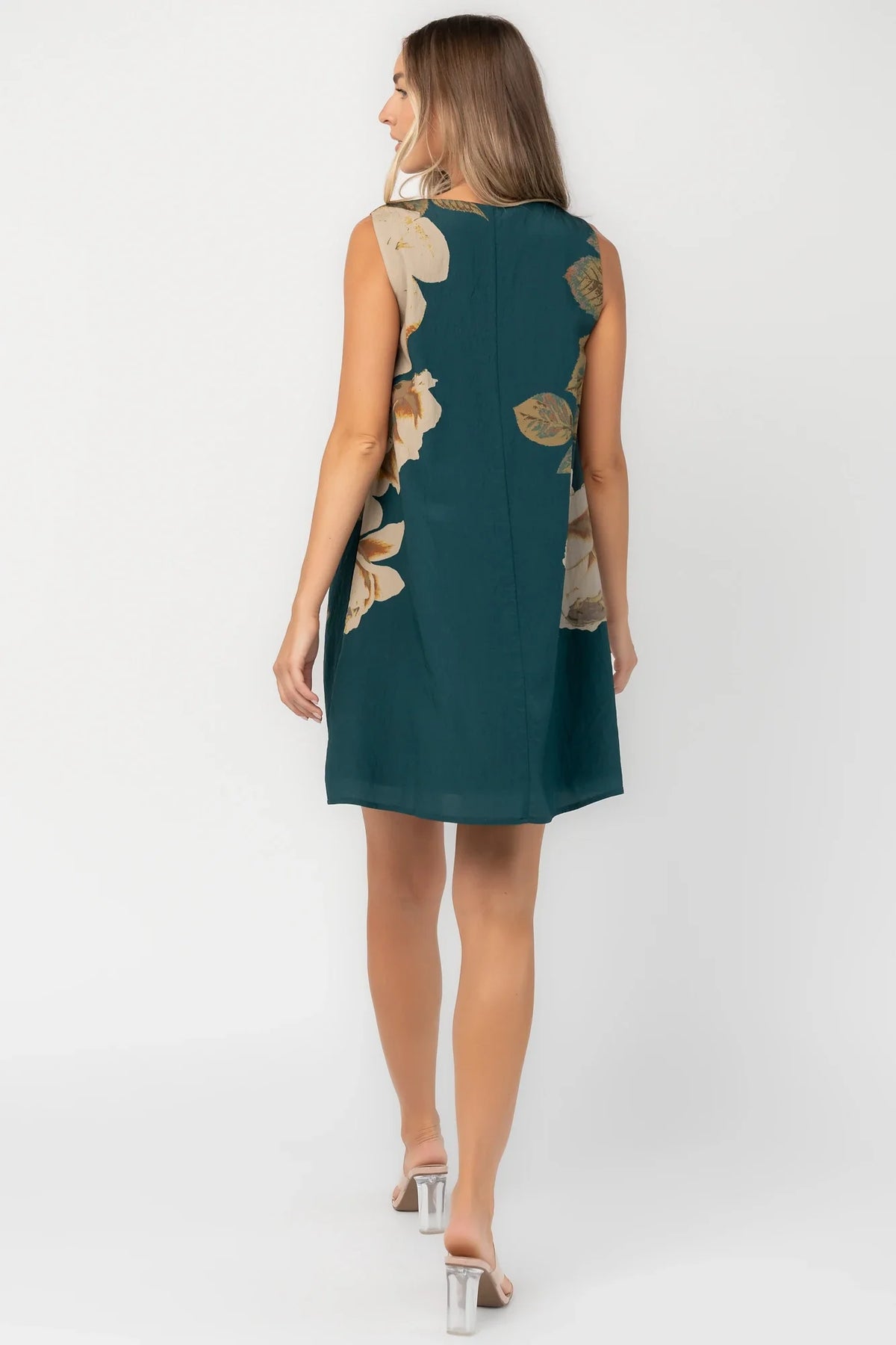Beatriz Short Dress | Deep Topaz Floral