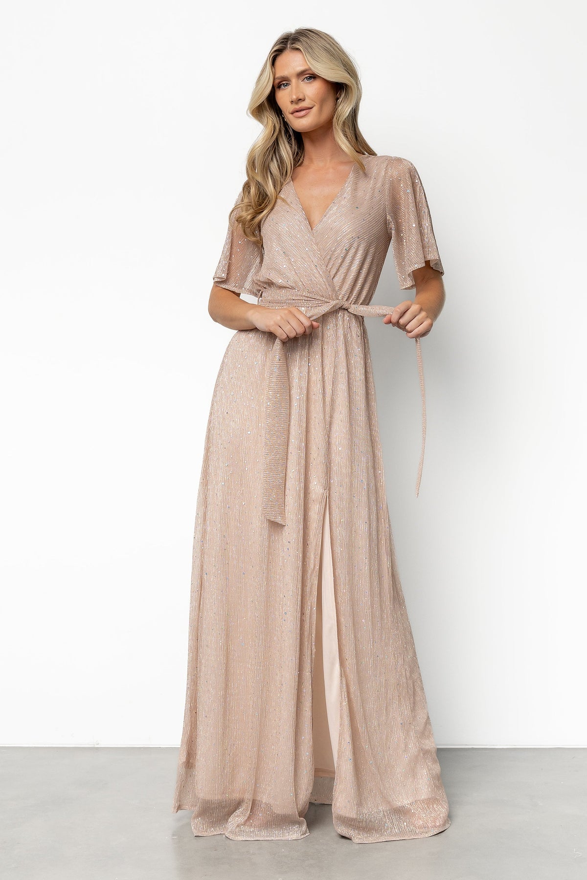 Grace Sparkle Gown | Champagne Main image