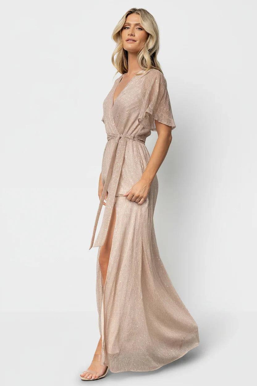 Grace Sparkle Gown | Champagne