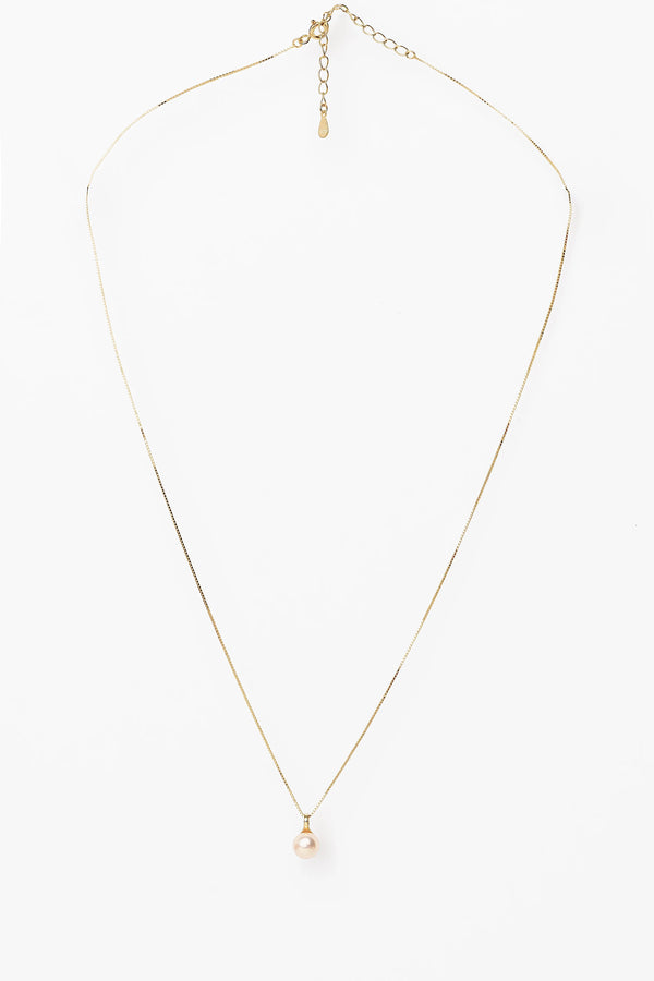 Tanaia Pearl Necklace | Gold