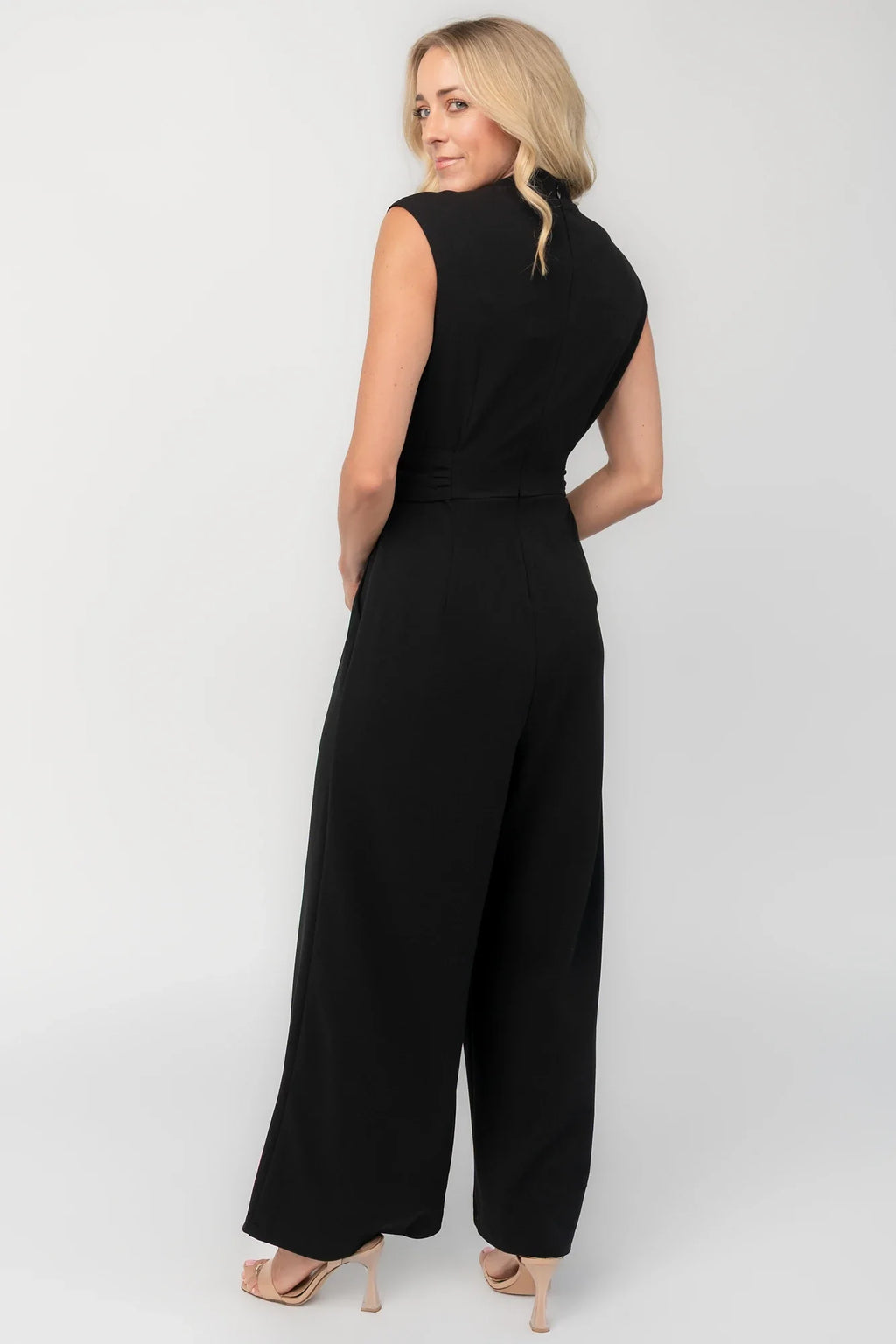 Adelia Tailored Jumpsuit | Black