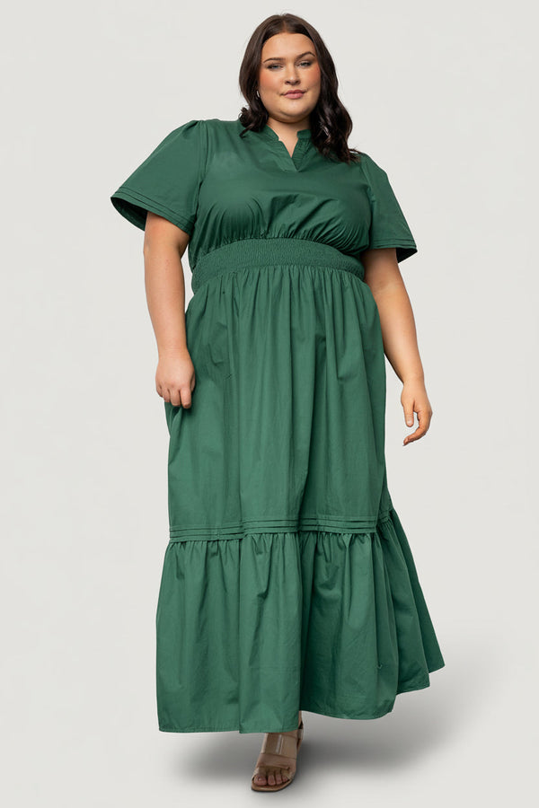 Vera Maxi Dress | Emerald