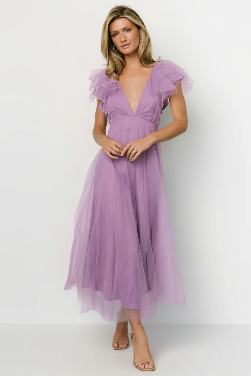 Annabella Tulle Dress | Lavender Main image