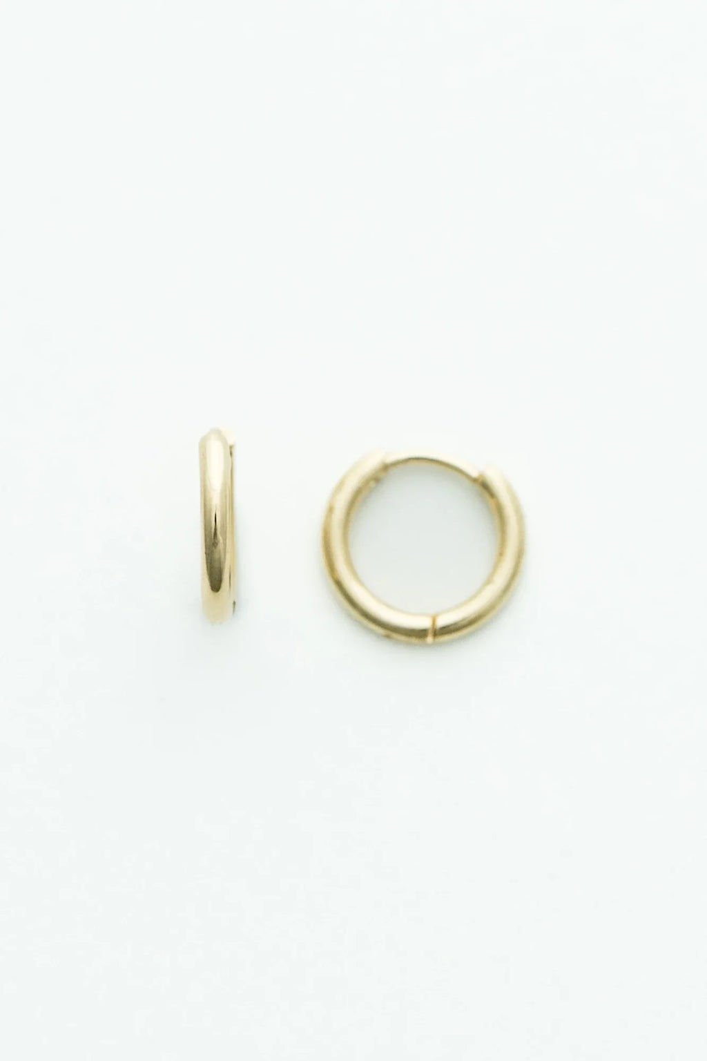 Classic Crystal Hoop Set | Gold