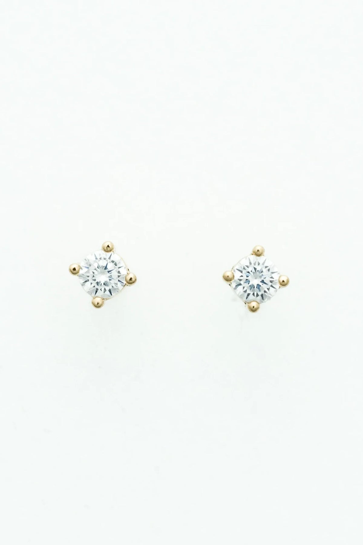 Classic Crystal Hoop Set | Gold