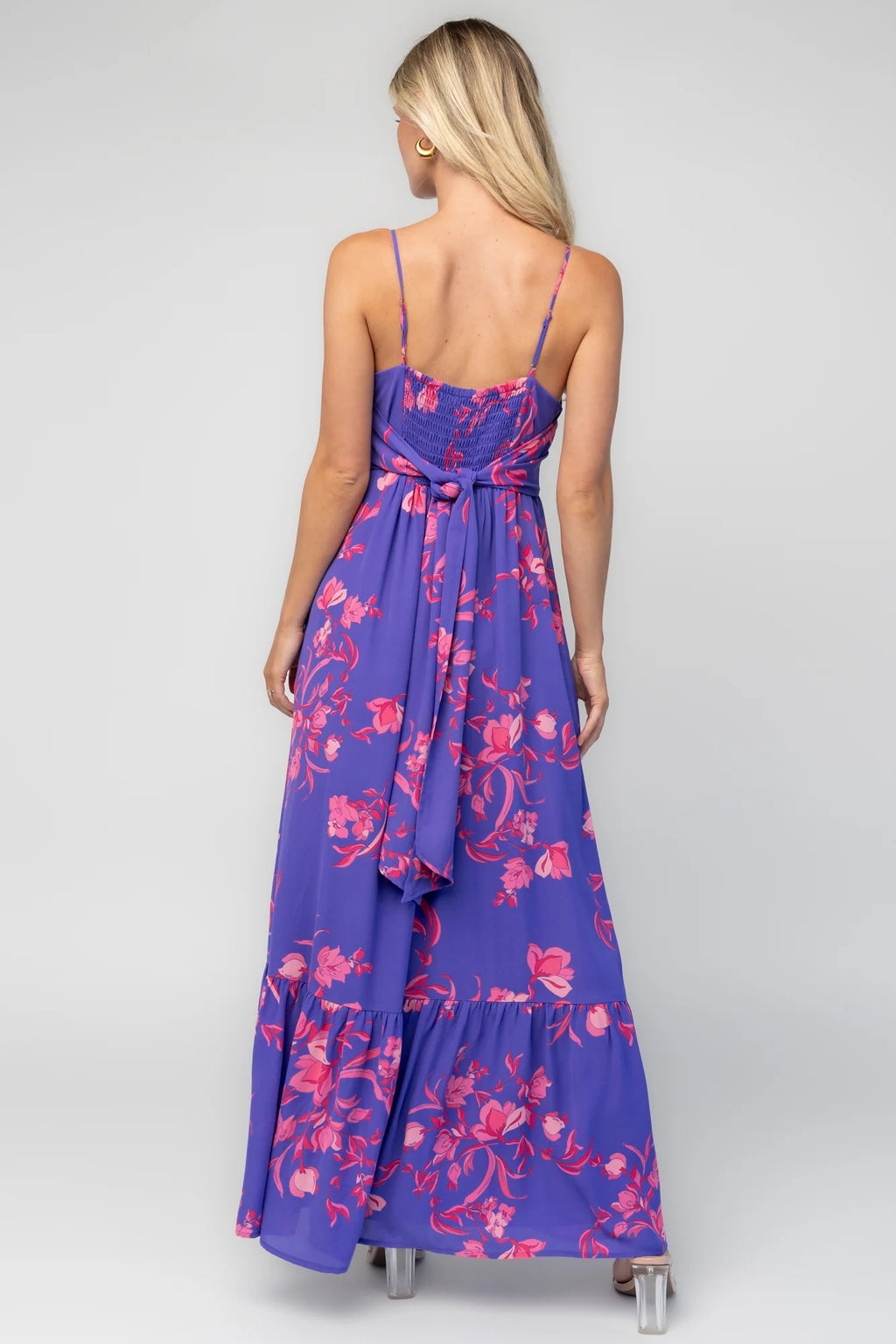 Regan Tank Maxi Dress | Purple Multi