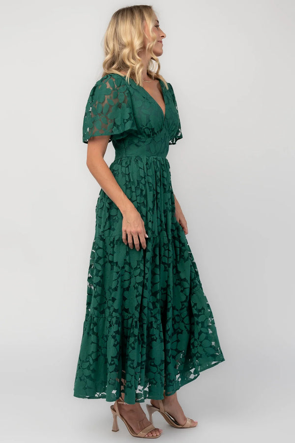 Samara Midi Dress | Dark Green