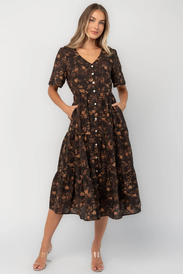 Annelise Midi Dress | Clove Floral