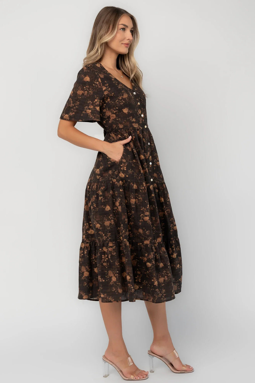 Annelise Midi Dress | Clove Floral