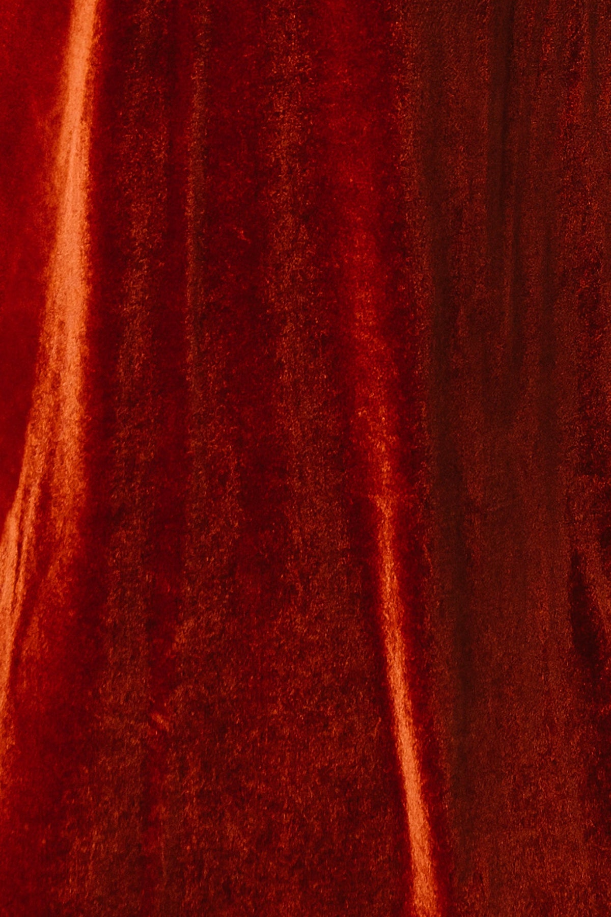 Fabric Swatch - Tatiana Velvet | Rust Main image