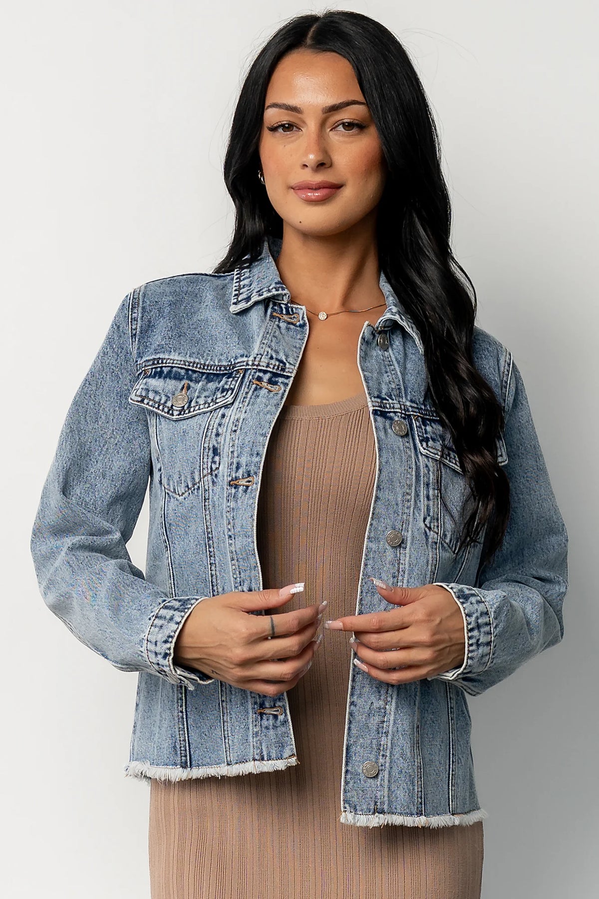 Devon Denim Jacket | Light Wash Main image