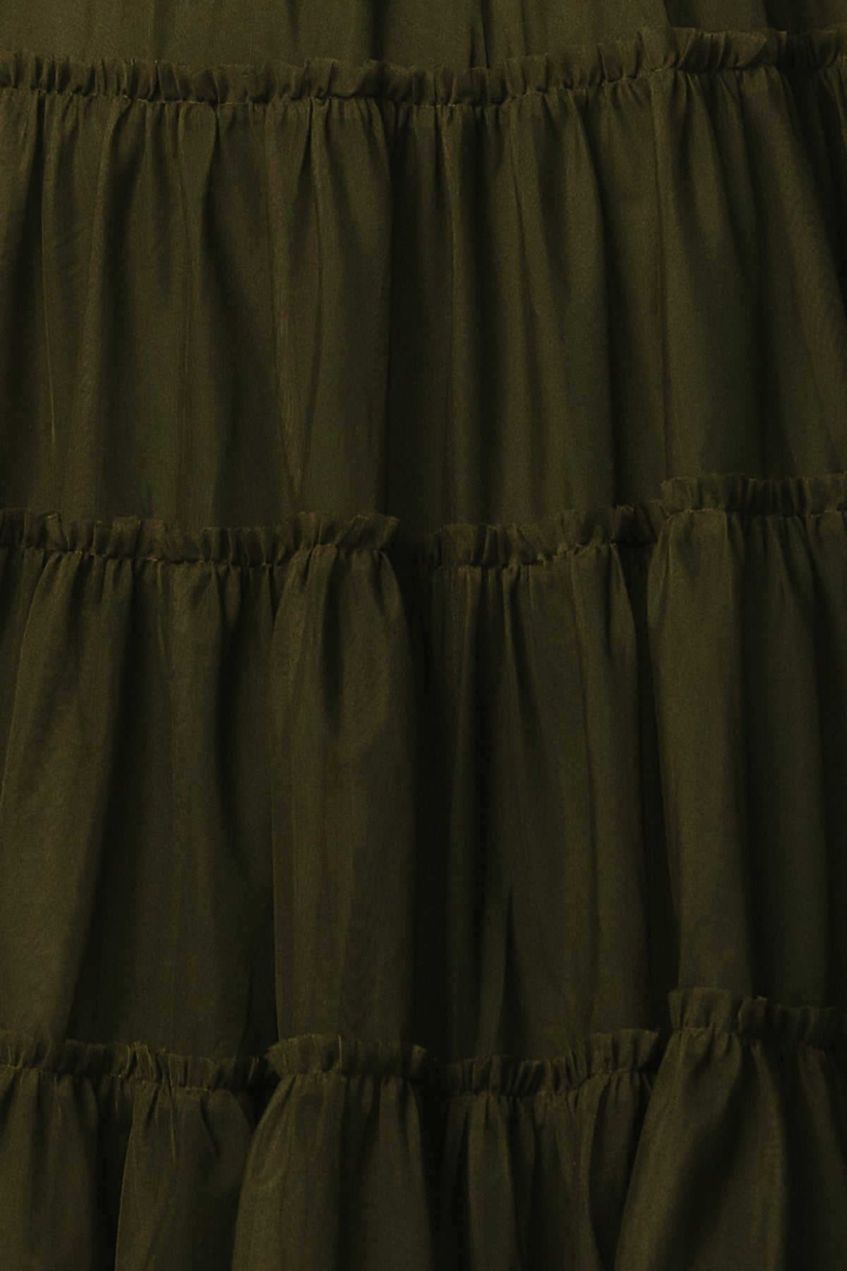 Fabric Swatch - Emma Tulle | Dark Olive Main image
