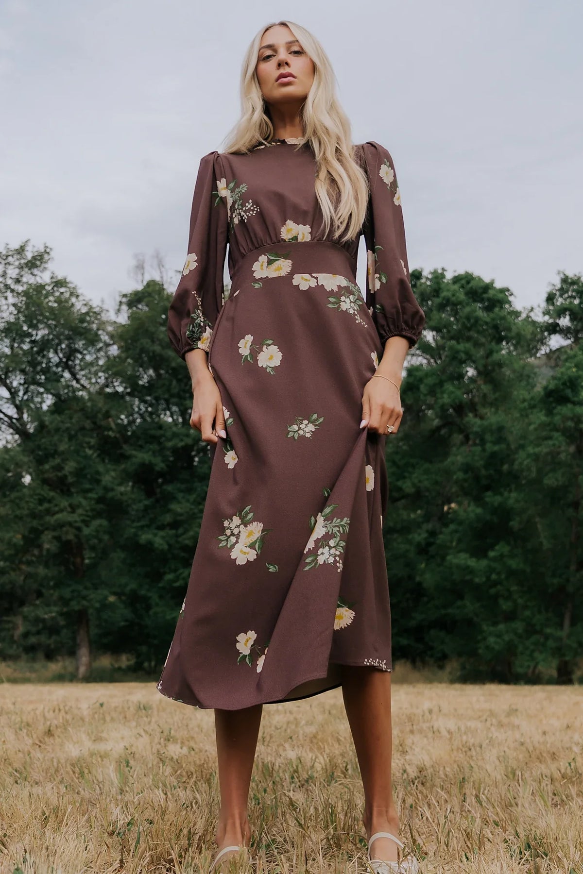 Karalie Maxi Dress | Clove Floral Main image