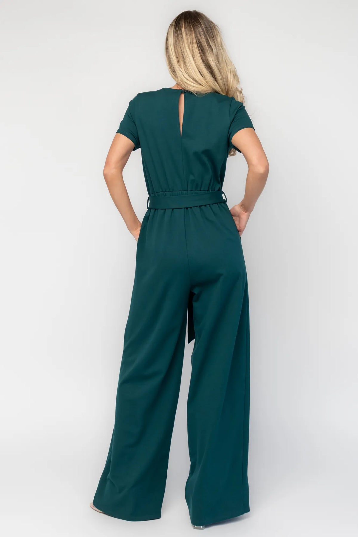 Winthrop Jumpsuit | Deep Jade