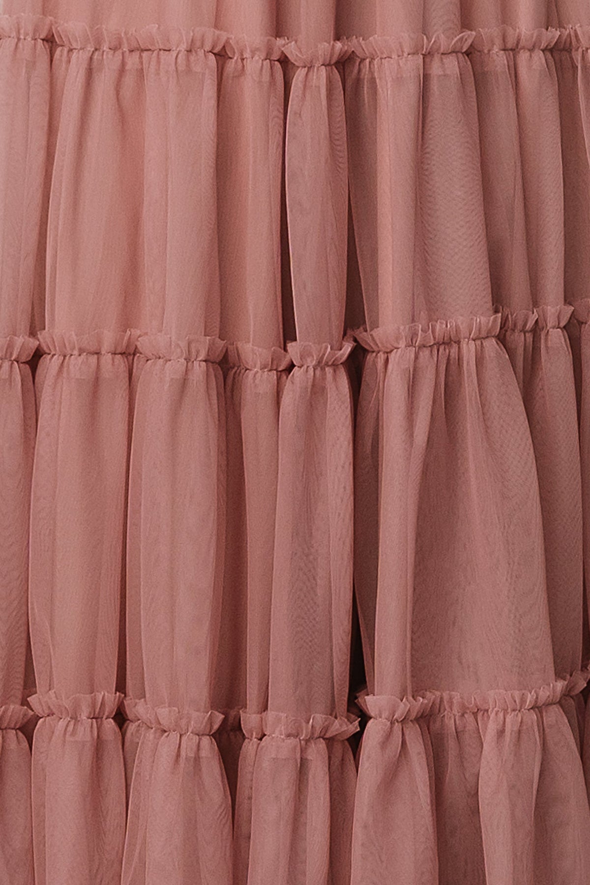 Fabric Swatch - Emma Tulle | Dusty Rose Main image
