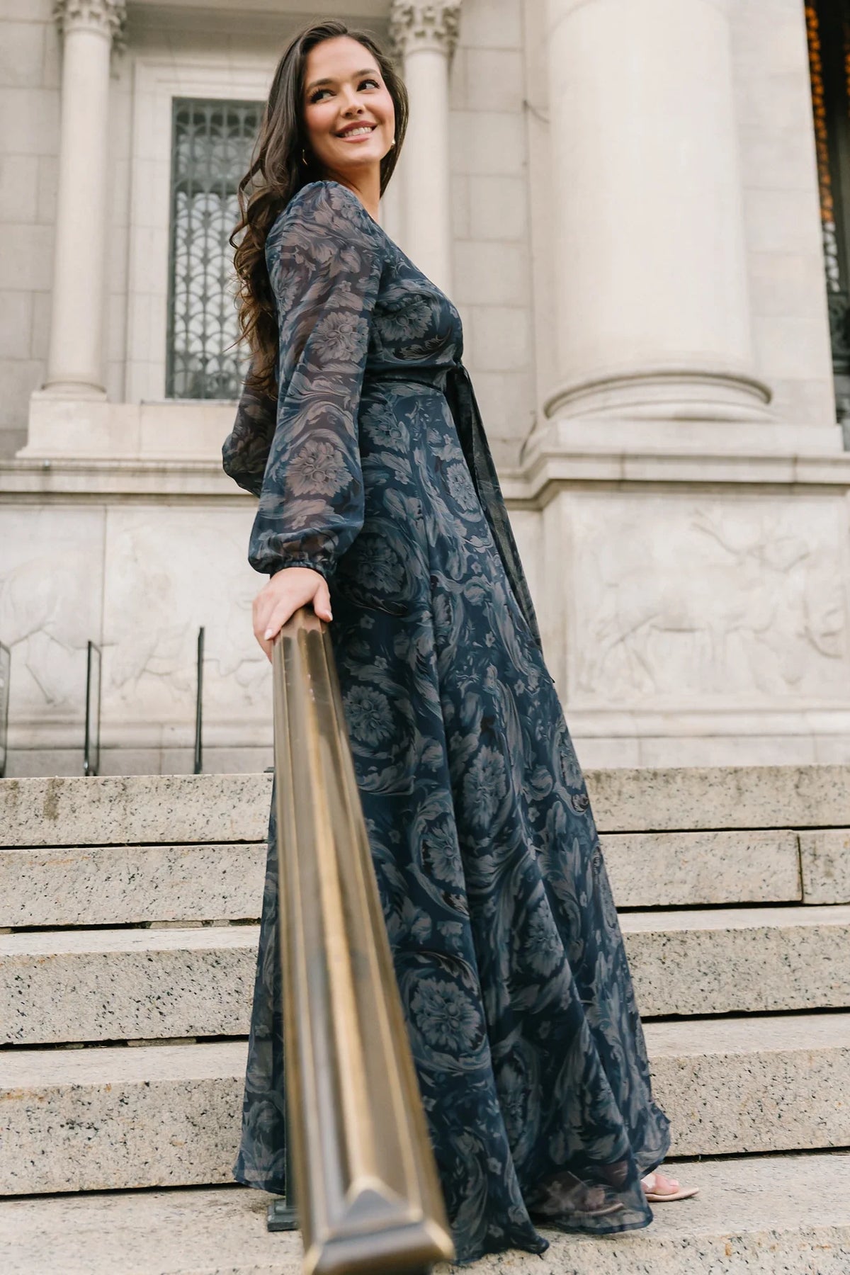 Ensley Maxi Dress | Midnight Floral